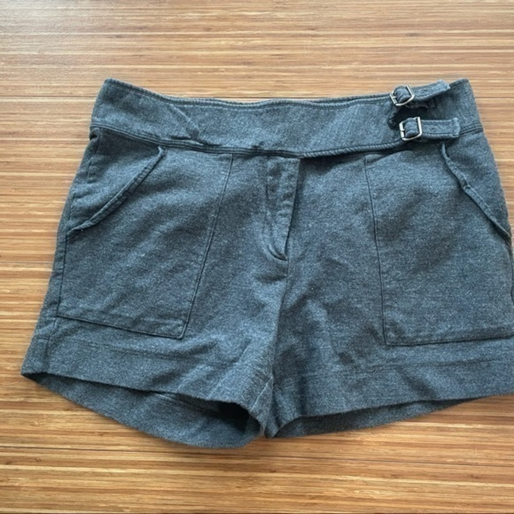J.Crew Gray Woven Shorts SZ 4